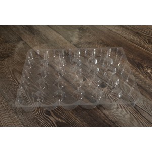 00277 Clear tray carying case for 30 small sweets