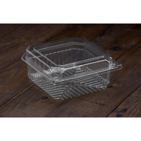 00173 Square hinge container 1.000ml  Containers with lid ΕΙΔΗ ΣΥΣΚΕΥΑΣΙΑΣ - TSEPAS PACK AEBE
