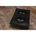 01690 Small Domed Heart-Shaped  Plastic Hoops Τούρτες  ΕΙΔΗ ΣΥΣΚΕΥΑΣΙΑΣ - TSEPAS PACK AEBE